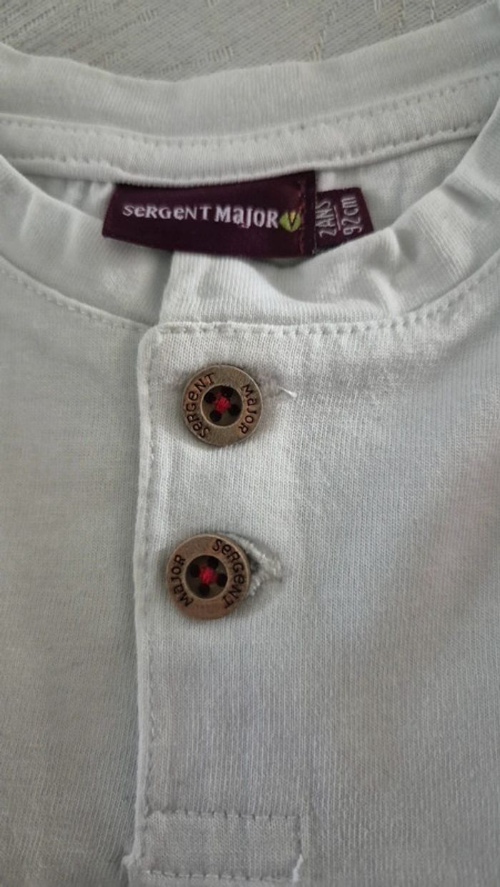 Sergent-major Tee-shirt 2 ans - photo numéro 3