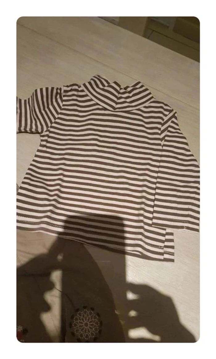 Robe + tee shirt manches longues - photo numéro 3