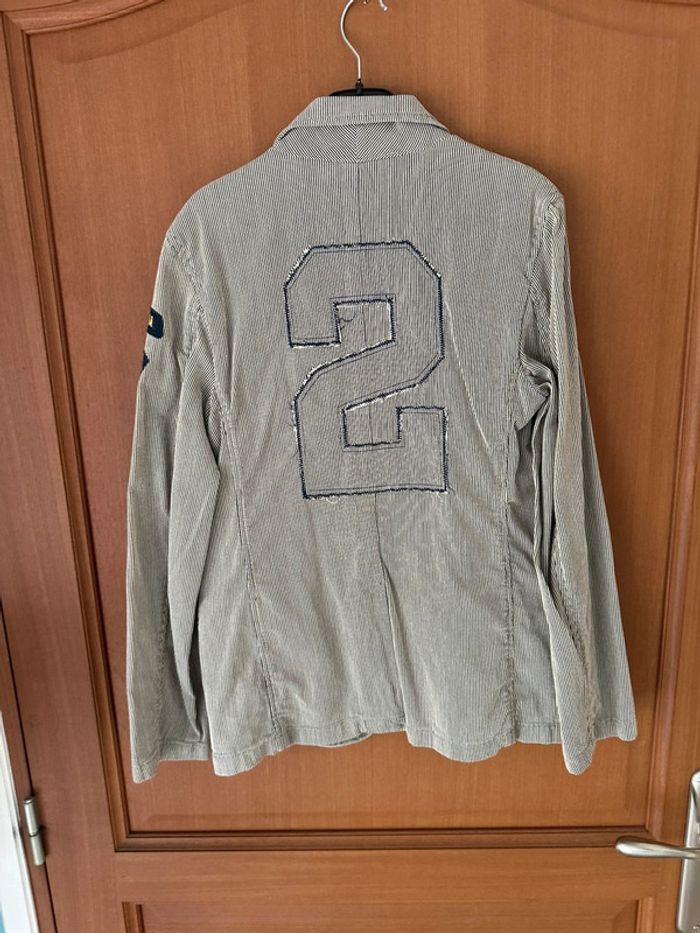 Veste rayé beige LOGG 11 ans - photo numéro 8