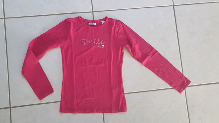 T-shirt ML fille okaidi 10 ans chelo - photo numéro 2