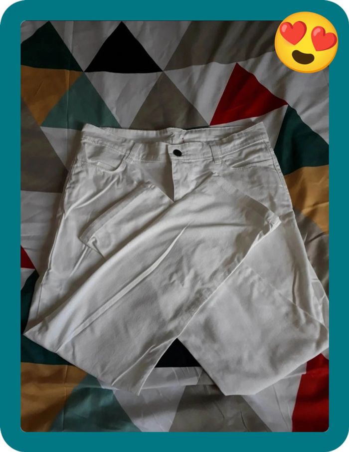 Pantalon court dété Camaïeu Taille L 🌿💝 - photo numéro 4