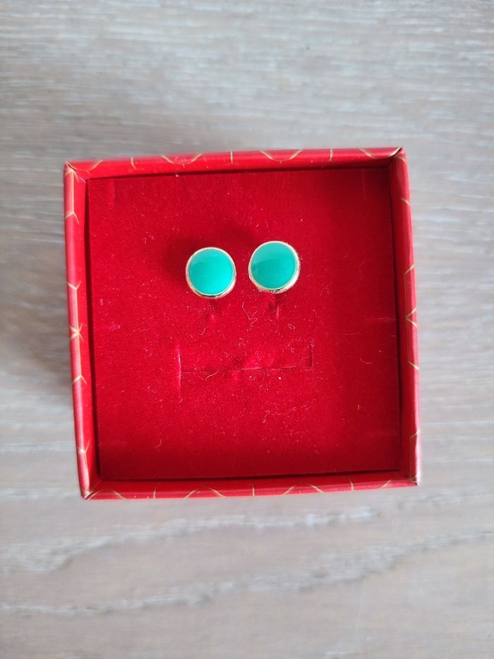Boucles turquoise - photo numéro 1