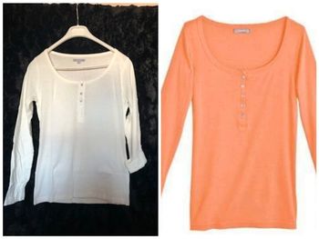 Lot de 2 tee-shirts manches longues T38/40