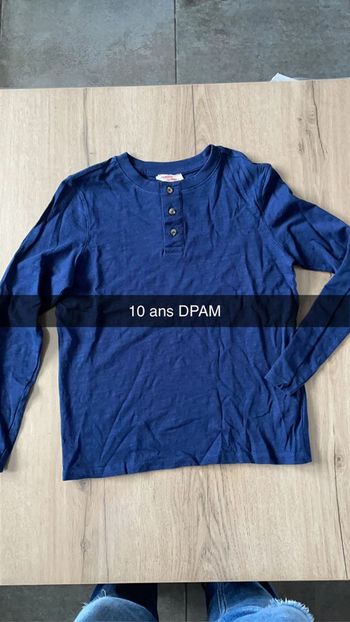 T shirt ML 10 ans