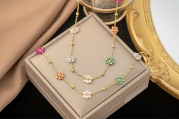 collier et bracelet summer