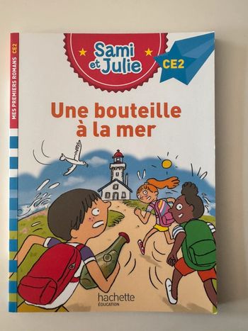 Livre sami et julie une bouteille a la mer