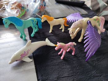 Lot chevaux féeriques playmobil