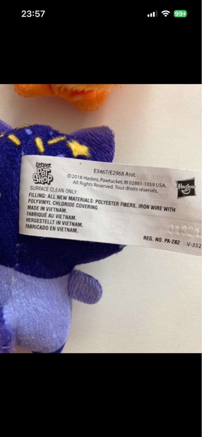 Lot peluches « Littlest Petshop » - photo numéro 3