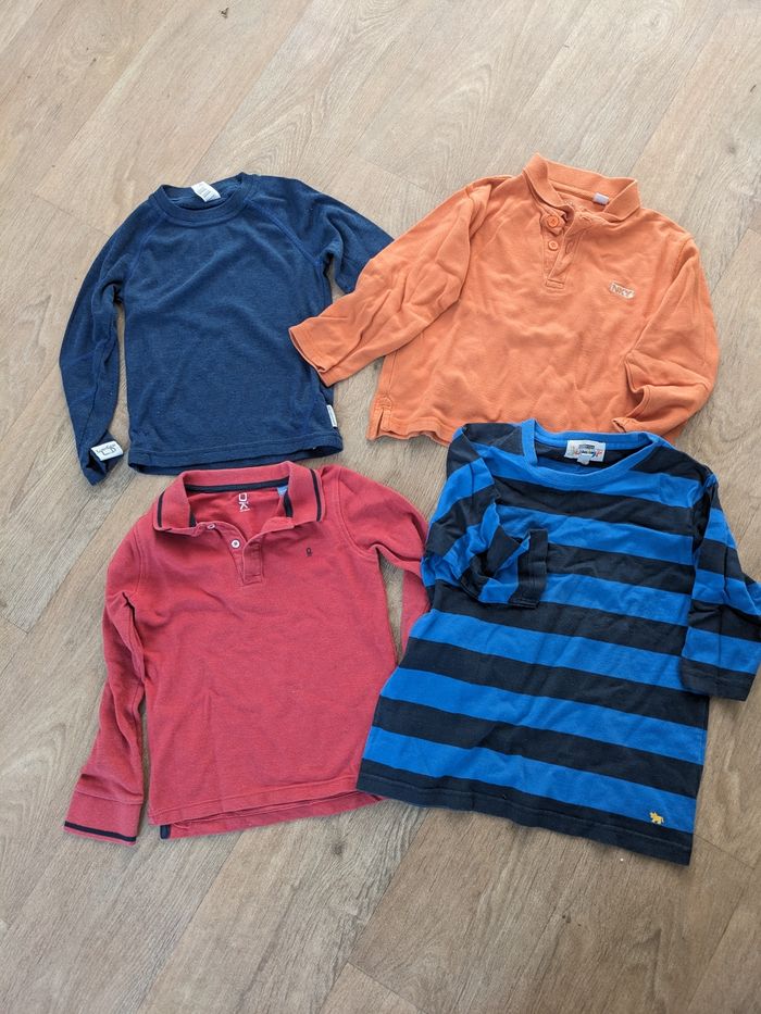 Lot de 4 hauts 4-6 ans garçon