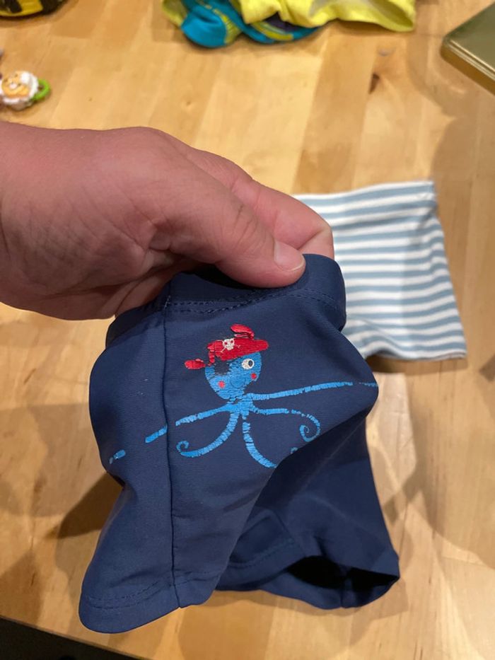 Lot de 2 shorts de bain 12 mois - photo numéro 2