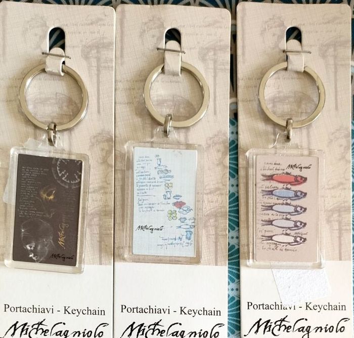 Lot de 4 portes clefs
