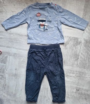 Ensemble 18 mois garçon
