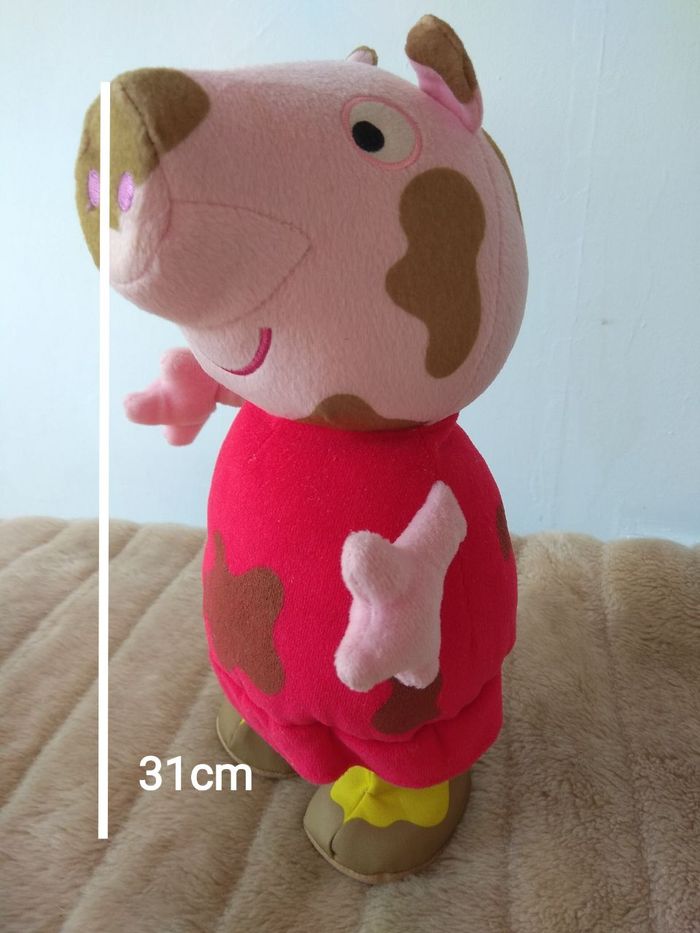 Jouet Peppa Pig bateau & figurines +Peluches tissu lavable - photo numéro 8