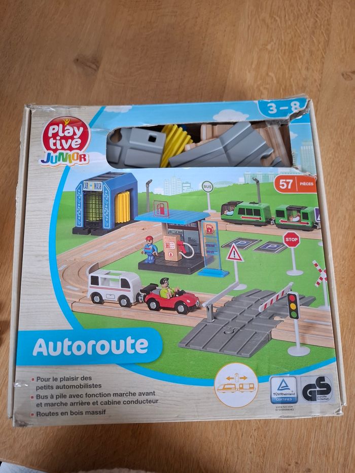 Circuit en bois autoroute - photo numéro 5