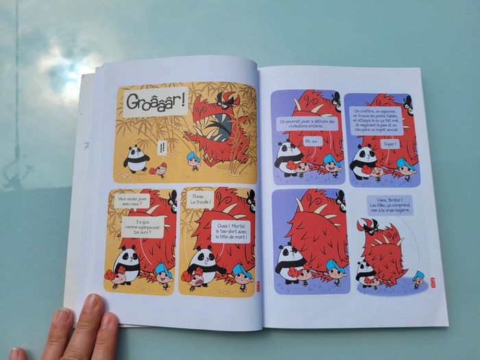 Livre BD enfant Jardins sucrés 🐼 Editions Delcourt - photo numéro 5