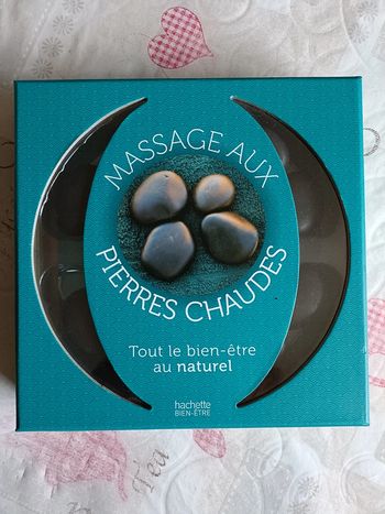 Coffret "massage aux pierres chaudes" Hachette bien-être