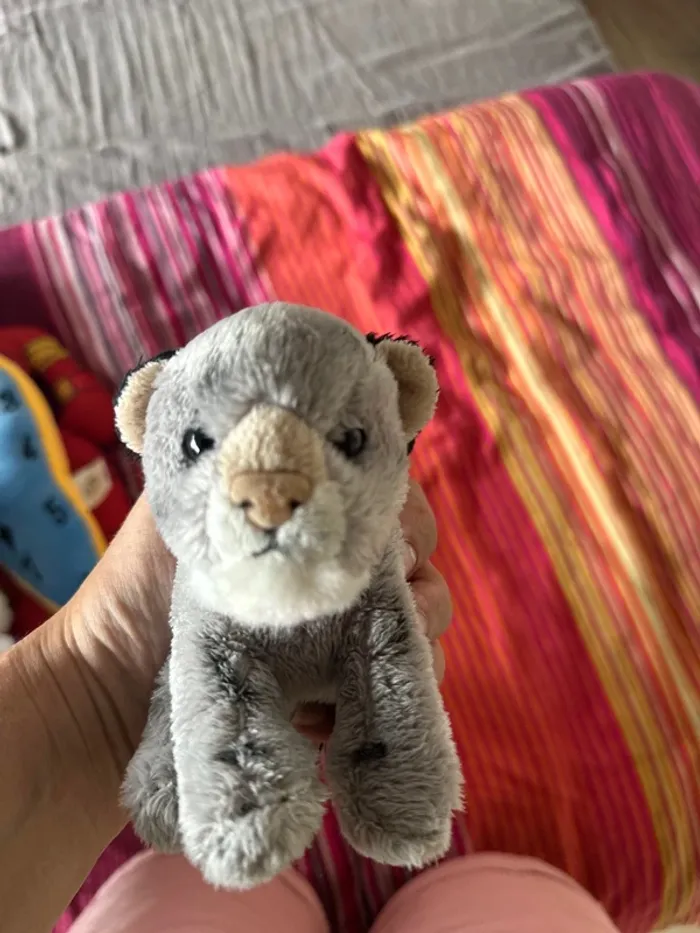 Peluche bébé félin - photo numéro 2