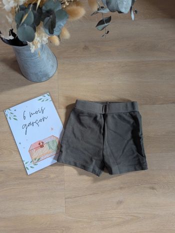 Short Panda 6 mois Mots d'enfants