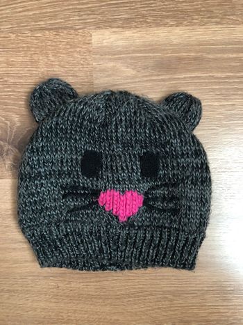 Bonnet Fille Tape à l’œil formé chat