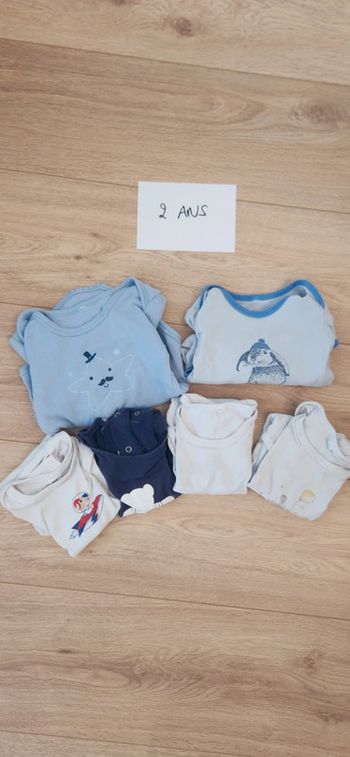Lot de 6 bodies