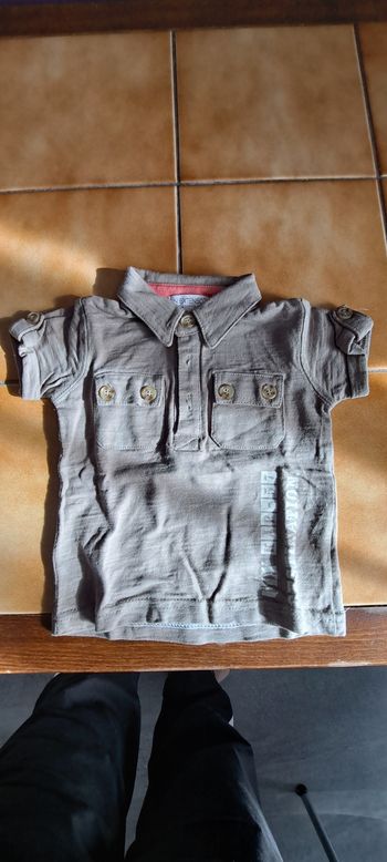 Polo manches courtes garçon 12mois