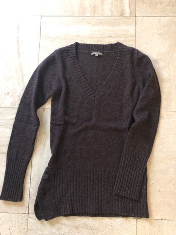 Pull laine marron Somewhere