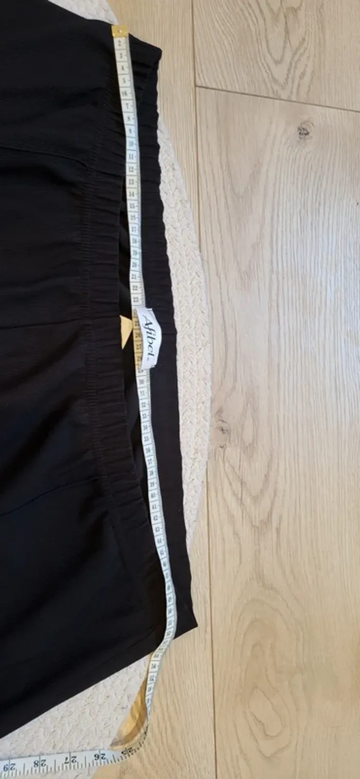 Pantalon noir élégant Afibel taille 54 - Très bon état - photo numéro 6