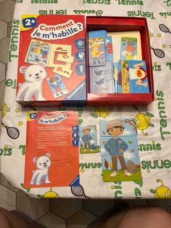 Jeu éducatif + 2 ans Comment je m’habille ?