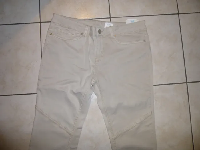 pantalon M&S mode taille 40 boyfriends slim fit neuf