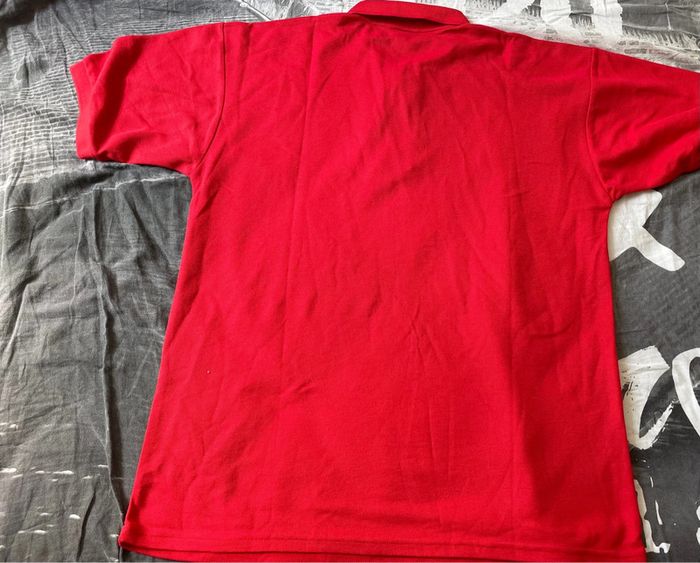Polo rouge jerzees taille L neuf - photo numéro 3