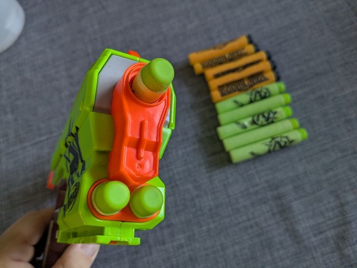 Pistolet nerf zombie strike - photo numéro 2