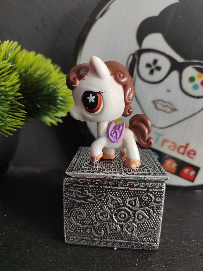 Lps00188 my Littlest Petshop LPS Pet Shop Hasbro horse cheval 578 - photo numéro 3