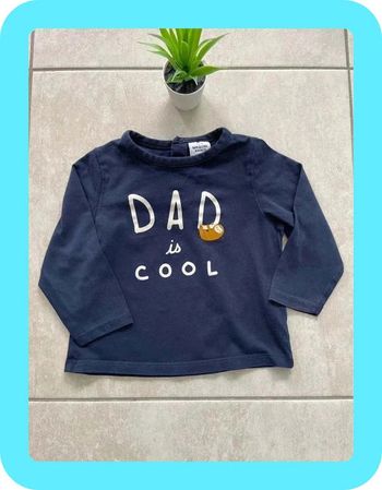 👶 Mignon T-shirt Manches Longues 18 mois Tape à l'œil 👕