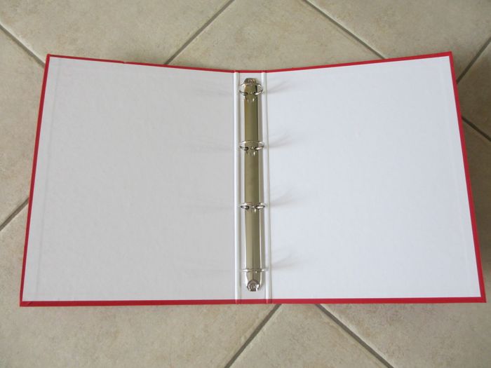 Lot de 2 classeurs rigides 4 anneaux 32 x 25,5 x 4 cm - photo numéro 6