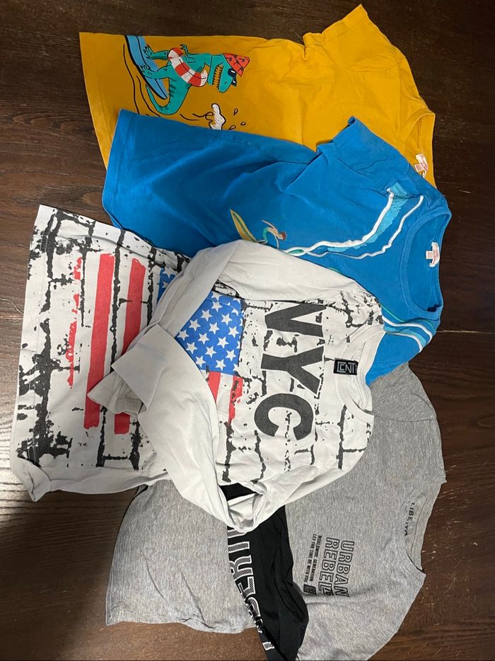 4 teeshirt garçon 10 ans