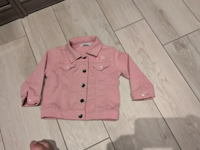 Veste rose Lulu castagnette 18 mois