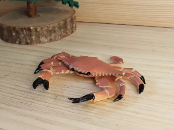 Figurine crabe rose Animal de la mer