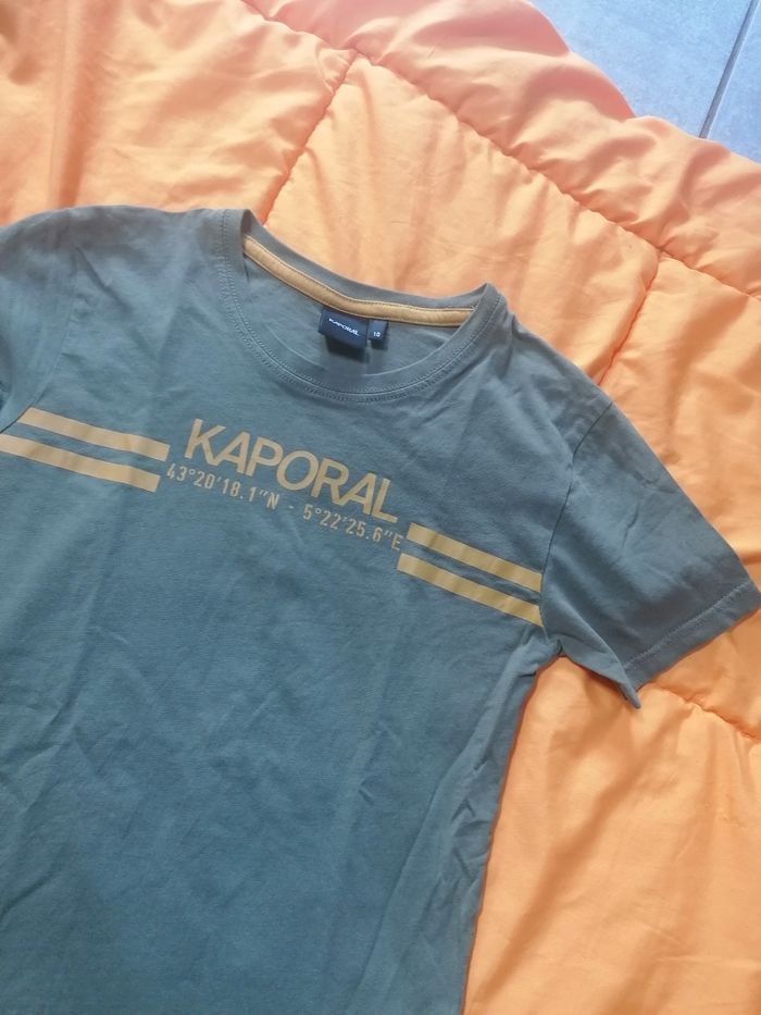 T-shirt manches courtes Kaporal 💛 garçon 10 ans