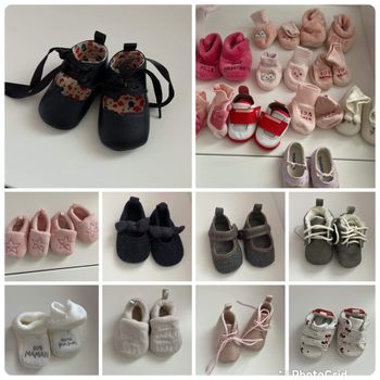 Lot chaussures bébé fille