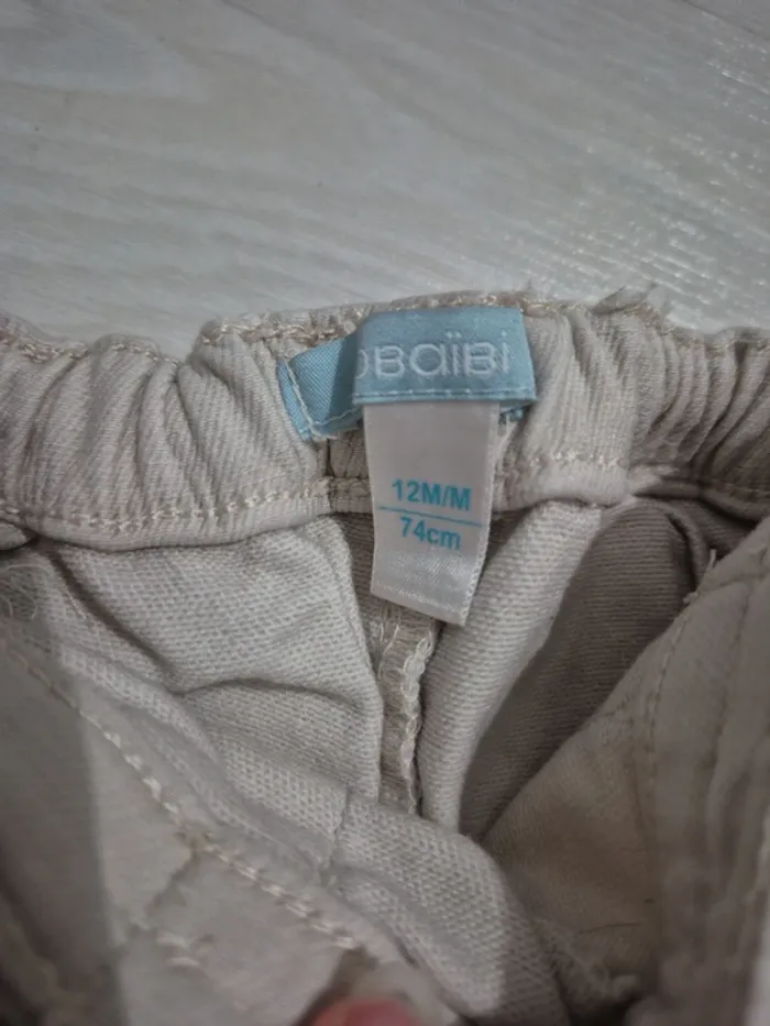 Pantalon beige 12M - photo numéro 5