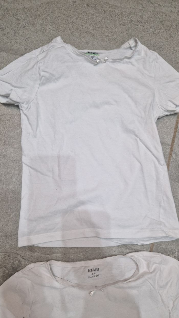 Lot tricots de peau maillot de corps 6 ans - photo numéro 2