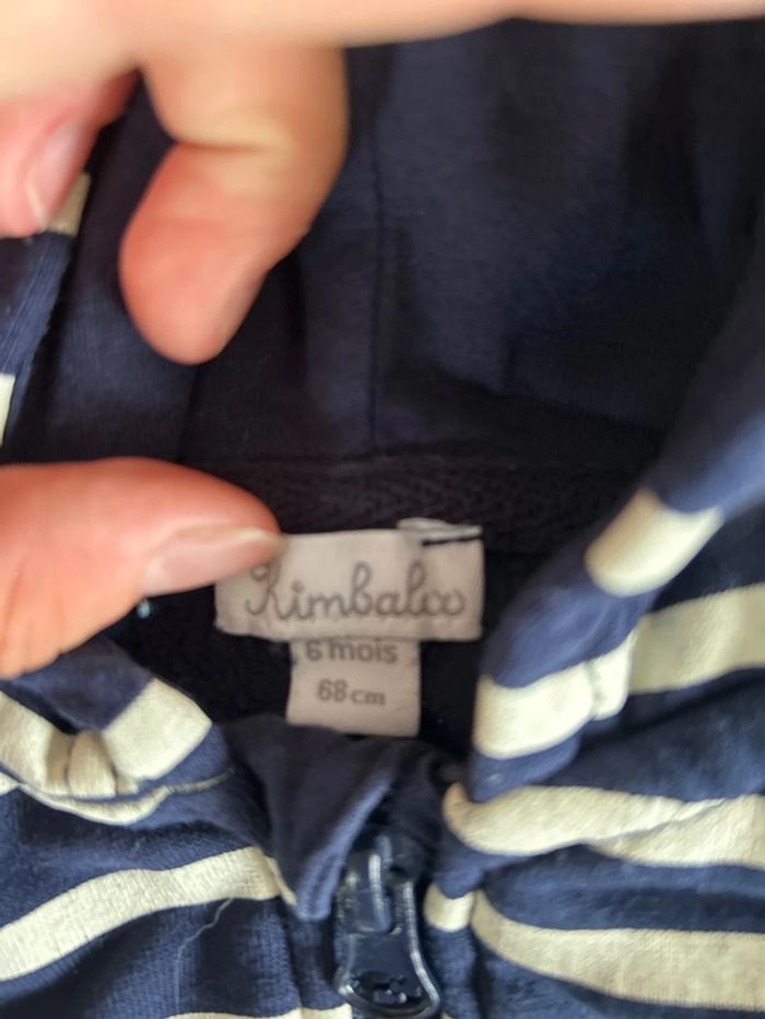 Gilet marinière - photo numéro 2