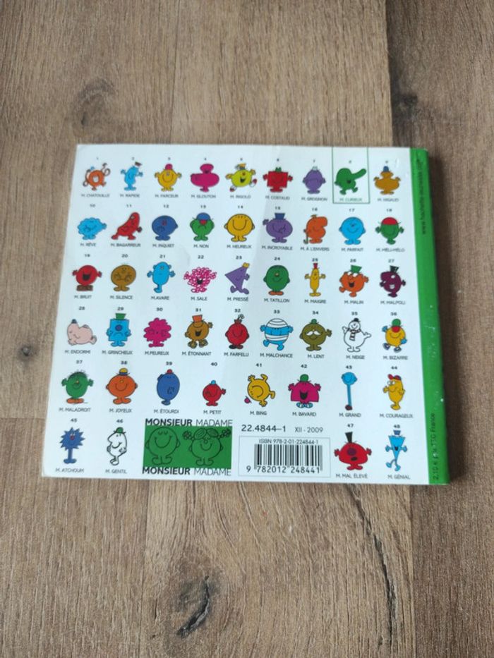 Livre : M. Curieux - photo numéro 2