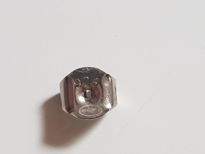 Boucles d'oreille argent 925 et oxyde de zirconium - photo numéro 7