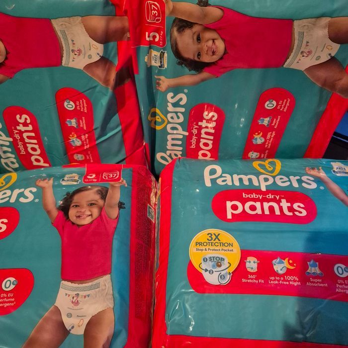Couche taille 5 Pampers Baby dry taille 5 : 148 Pants culottes couches - photo numéro 2