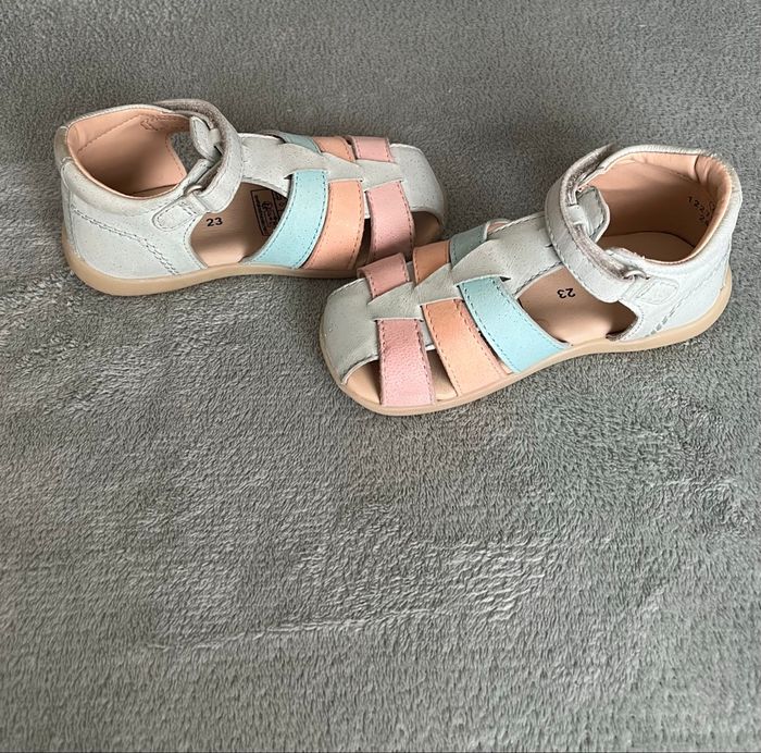 Sandales cuir bébé Kickers 23 - photo numéro 3