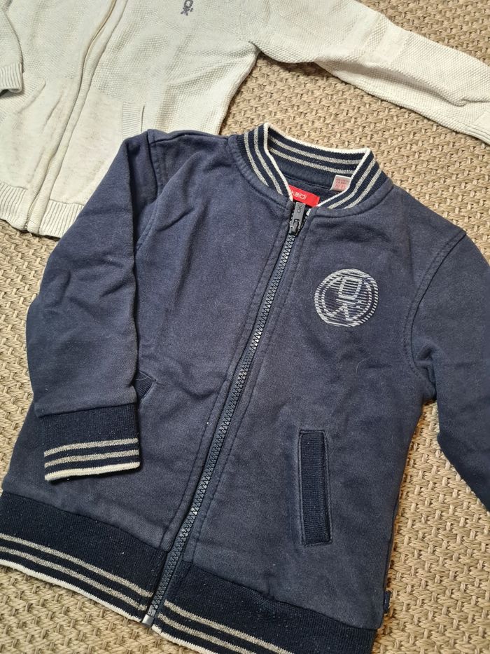 Lot de 2 gilets Okaïdi garçon - 3 ans - photo numéro 6