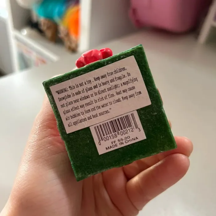 Figurine boule à neige disney mickey noël - photo numéro 9