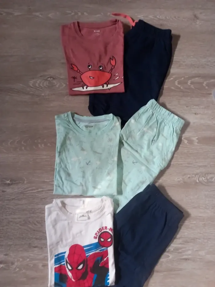 Pyjamas été garçon 10 ans