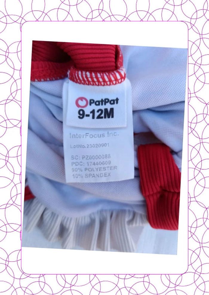 Maillot de bain 9-12 mois Patpat - photo numéro 2